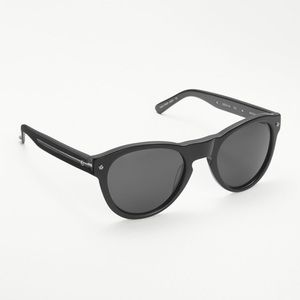 Rag & Bone Matte Keaton Sunglasses (Black)